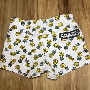 NWOT Savage Spandex shorts, xsmall
